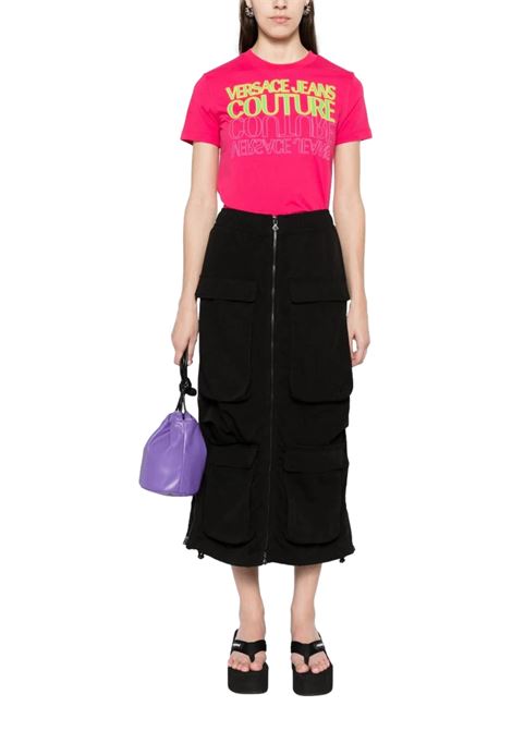 Versace Jeans CoutureT-shirt con stampa VERSACE JEANS COUTURE | T-shirt | 76HAHC01 CJ01C401